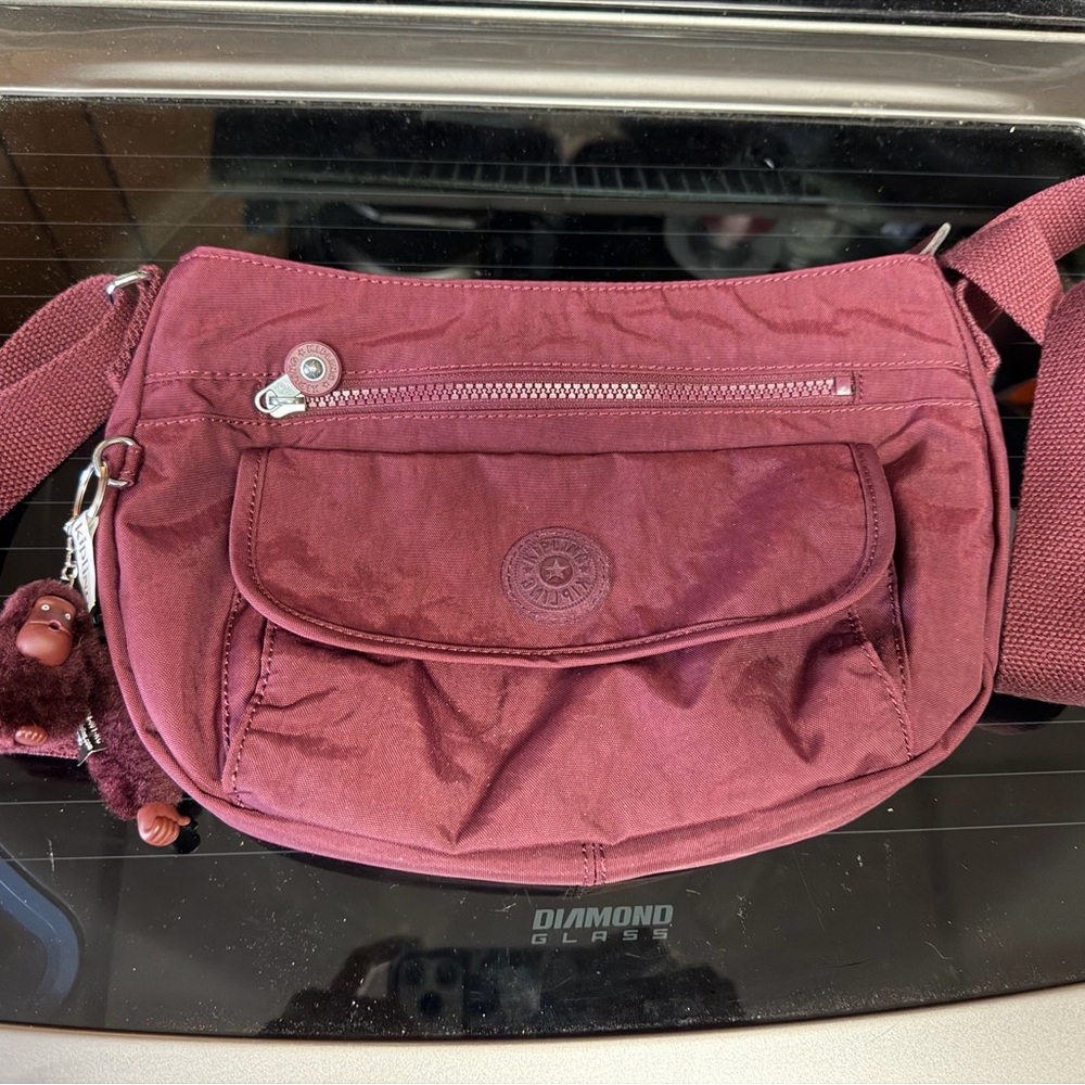 Kipling Women's Wine Crossbody Bag